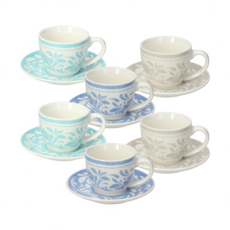 ŠALICE ZA KAVU IRIS SET 6/1 TOG