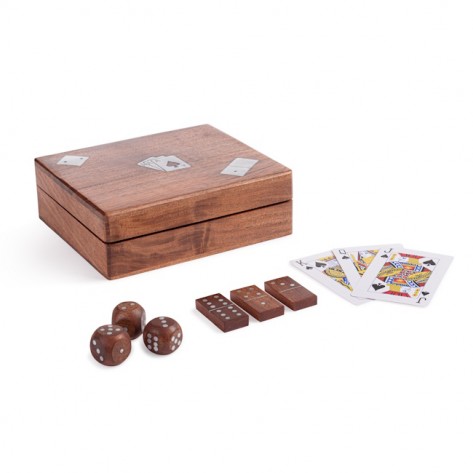 DEKOR IGRA KARTE FORTUNE LEGNO KUTIJA BIZ