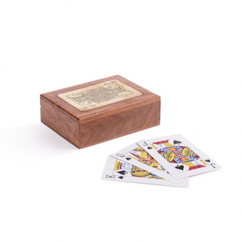 DEKOR IGRA KARTE FORTUNE LEGNO KUTIJA BIZ