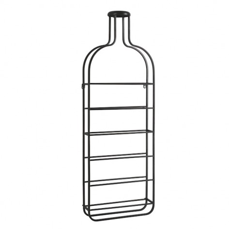 STALAK ZA BOCE ISAAC 6P 33,5XH98 CRNI BIZ