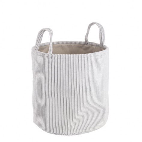 KOŠARA SA RUČKAMA SHIRLEY OKR. S SIVA BIZ