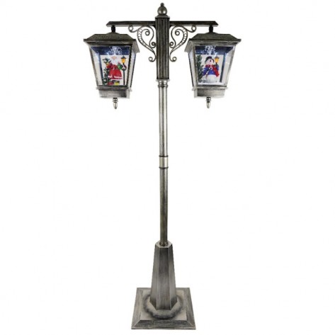 LANTERNA DUPLA DJED/SNJEŠKO 180CM LED CR/SREB TIM