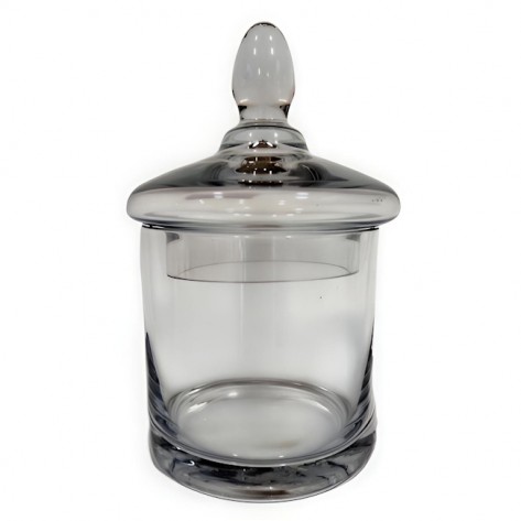 POSUDA STAKLO S POKLOPCEM 20CM MAK