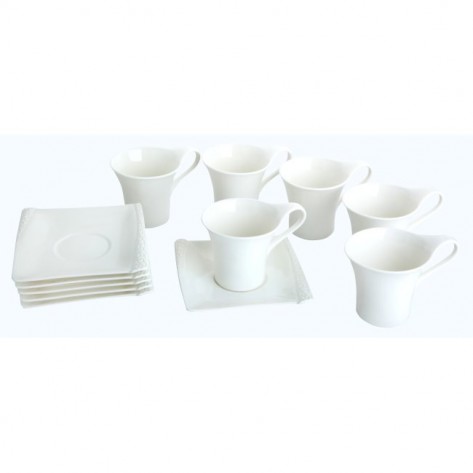 SET ŠALICA ZA BIJELU KAVU 6/1 HJ1999 ALP