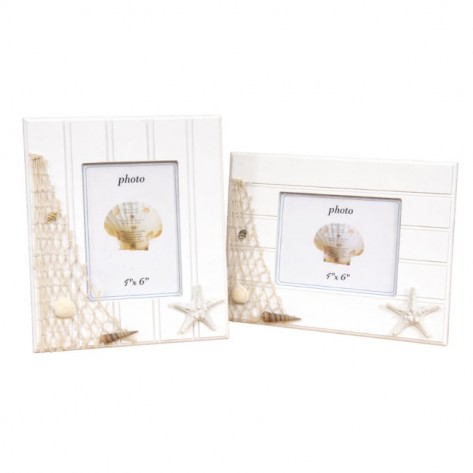 FOTO OKVIR BIJELO DRVO 14X9CM MAK