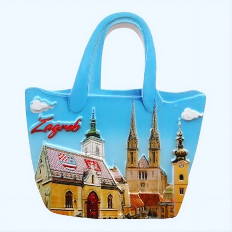 MAGNET REZ. TORBA ZAGREB 3D MAK