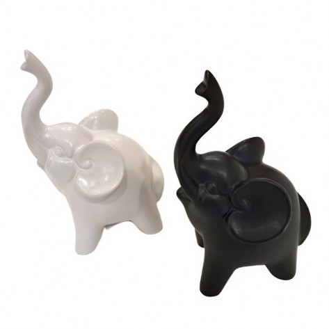 SLON KER. 11X17CM C/B MAK