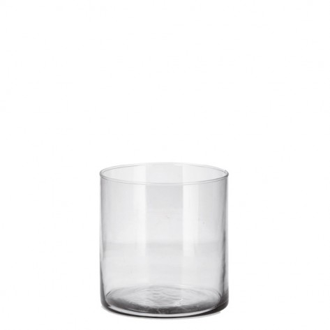 VAZA STAKLO LYON 15X15CM MAK