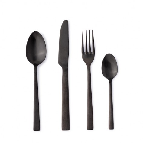 SET PRIBORA ZA JELO HESTIA NERO 16KOM BIZ