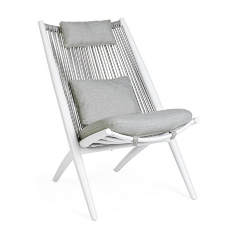 FOTELJA ALOHA LOUNGE NEW BIANCO XK03 BIZ