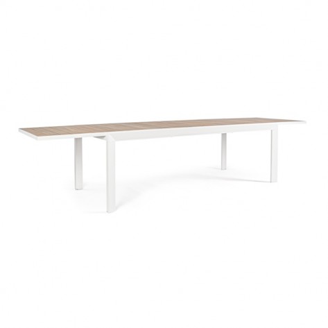 STOL ALL. BELMAR 220-340X100 BIJELI BIZ