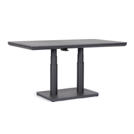 STOL MIGUEL 140X80X51/72 ANTRACIT JX BIZ