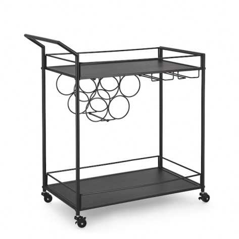 KOLICA ZA PIĆE ISAAC STALAK 5BOCA H81 CRNA BIZ