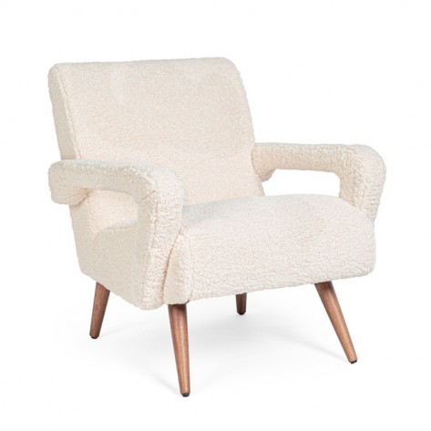 FOTELJA BERNA BIJELA BIZ