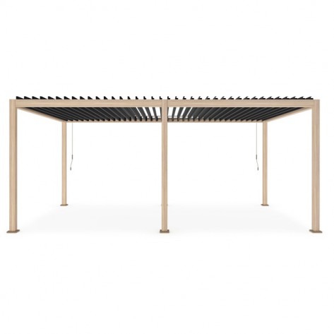 PERGOLA OCEAN 3,6X6 NATUR/ANTRACITE BIZ