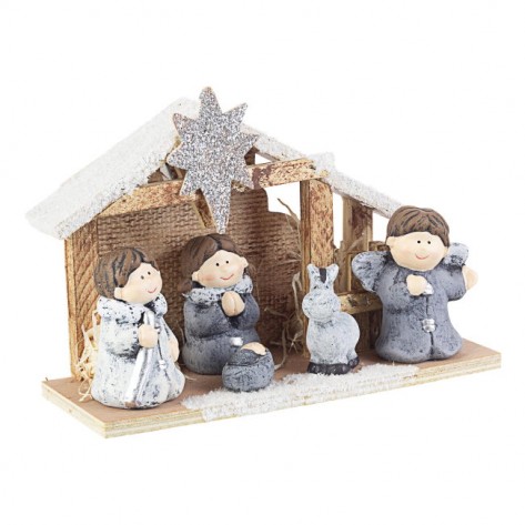 JASLICE HOLINESS SET KOLIBA/LED NAT. BIZ