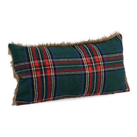 JASTUK ŠKOTSKI TARTAN 50X25CM ZEL. BIZ