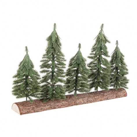 BOŽIĆNA DRVCA VENTOSA X5 NA BAZI 40X8X25 ZEL. BIZ