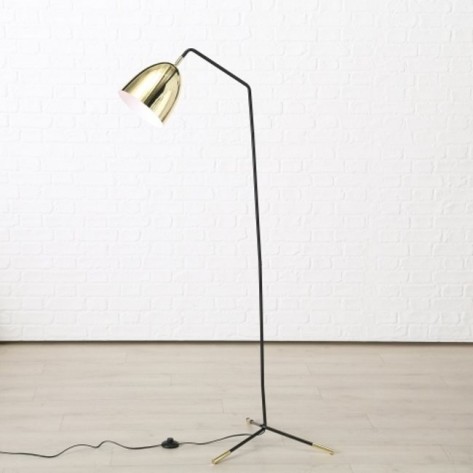 LAMPA PODNA H155CM ZLAT. BOL