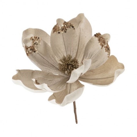 CVIJET BEŽ 25CM ROZA GLIT. WEI