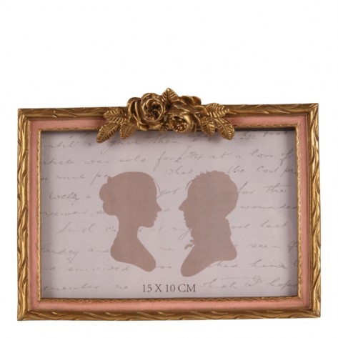 OKVIR ZA SLIKE 10X15CM PINK DUT