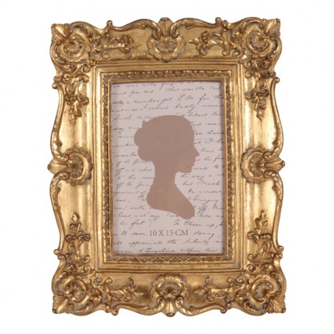 OKVIR ZA SLIKE 10X15CM BAROQUE ZL. DUT