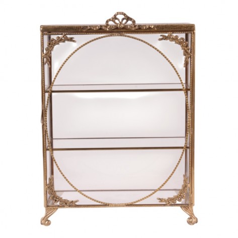 VITRINA 34.5CM ZLAT DUT