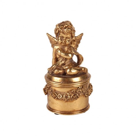 KUTIJA ZA NAKIT ANĐEO 11CM ZL. DUT