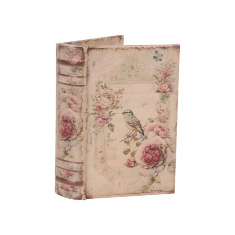 KUTIJA KNJIGA PTICA 15CM ZEL. DUT