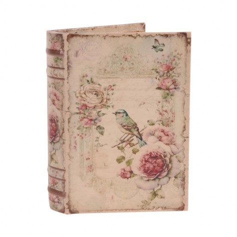 KUTIJA KNJIGA PTICA 20CM ZEL. DUT