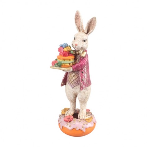 ZEC SA KOLAČEM 30CM PINK DUT