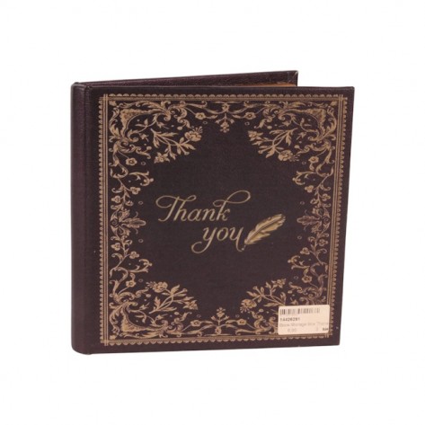 KUTIJA ZA KNJIGU THANK YOU 20X20 DUT