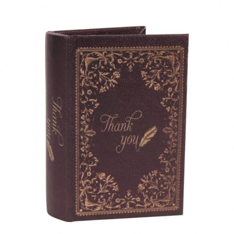 KUTIJA ZA KNJIGU THANK YOU 15X10 DUT