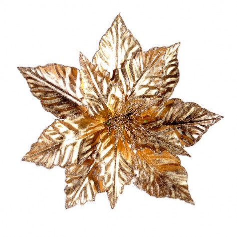 BOŽIĆNA ZVIJEZDA 30CM ZLAT. VET