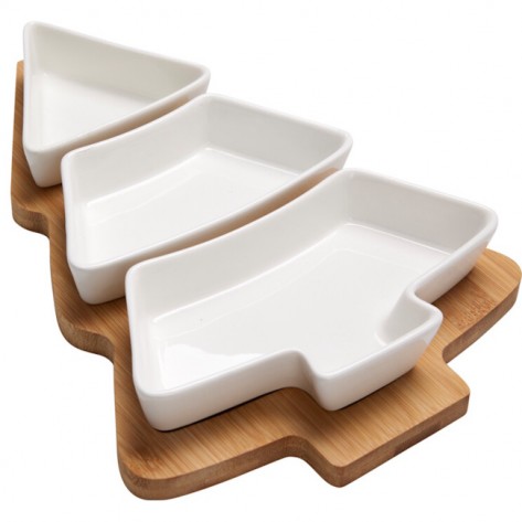 SET ZA POSLUŽIVANJE JELKA 4-DJELNA KOOP