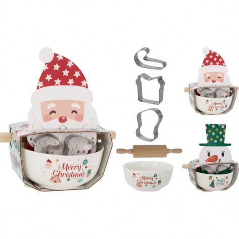 SET ZA IZRADU BOŽIĆNIH KOLAČA 5KOM KOOP