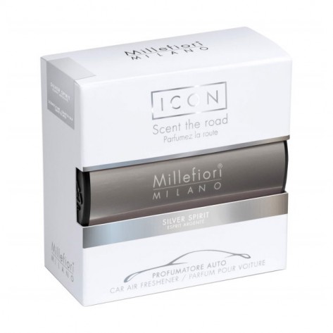 MILLEFIORI CAR AIR FRESH.CLASSIC SILVER SPIRIT