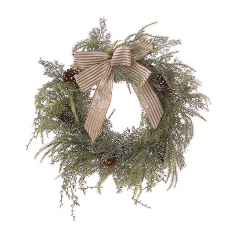 VIJENAC SMREKA SA ČEŠERIMA 60CM  ZEL. VET