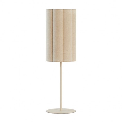 STOLNA LAMPA FRINGE H70CM NAT/KREM LIG