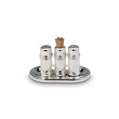 DRŽAČ ZA SOL, PAPAR I ČAČKALICE NA PLADNJU HER