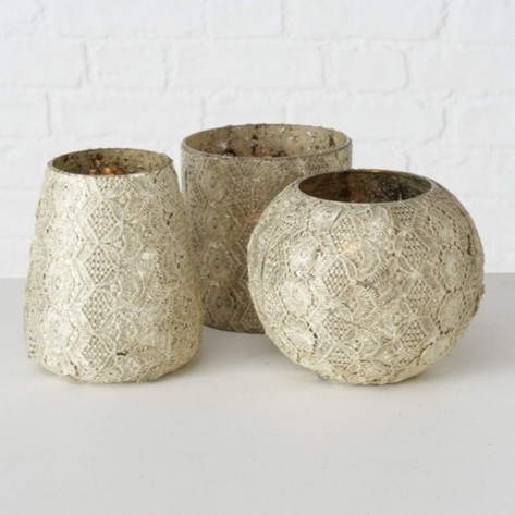 SVIJEĆNJAK LECIO H12CM ANTIQ. SORT BOL