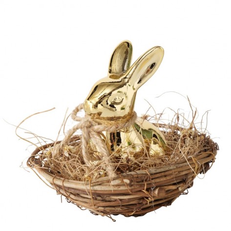 ZEC U GNIJEZDU GOLDINA H12CM BOL