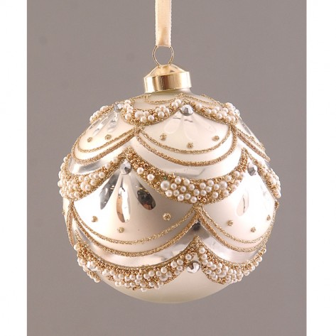 KUGLICA DIAMONDS 12CM ZLAT. VET