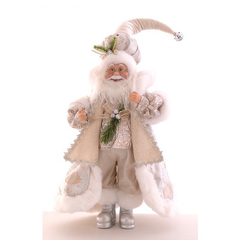 DJED MRAZ STOJEĆI 66CM BIJ/ZL. VET