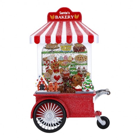 PEKARA MEDENJAKA VODENA 18X10X27CM LED TIM