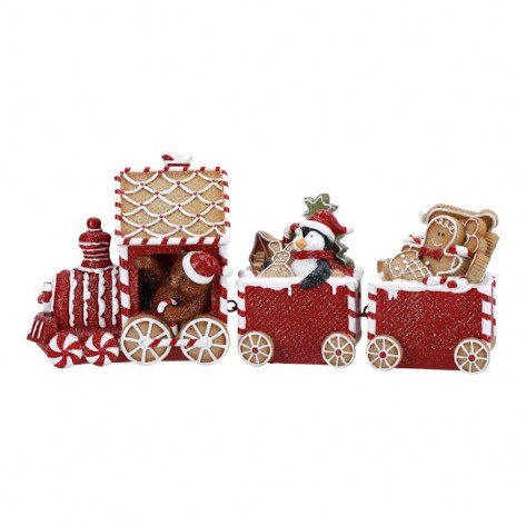 VLAKIĆ GINGERBREAD 33X10X15CM TIM