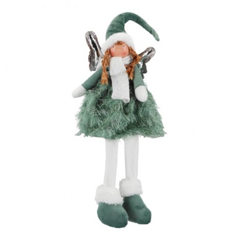 ANĐEO VISEĆE NOGE LED 55CM ZEL. TIM