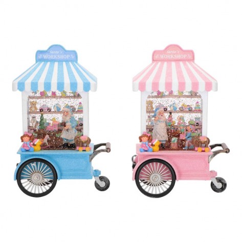 VODENA KUGLA GINGERBREAD LED PINK/PL. SORT TIM