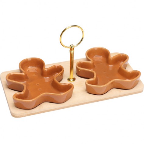 BOŽIĆNI SET ZA SERVIRANJE 3-DJELNI KOOP