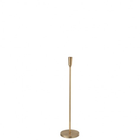SVIJEĆNJAK MET. H61,5CM M ZLAT. JOL